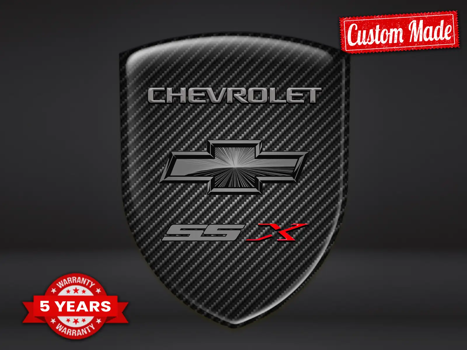 Chevrolet Adesivi Decorativi su Misura Regolabili Pro